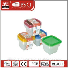 Kunststoff Square Food Container 0.55L(4pcs)